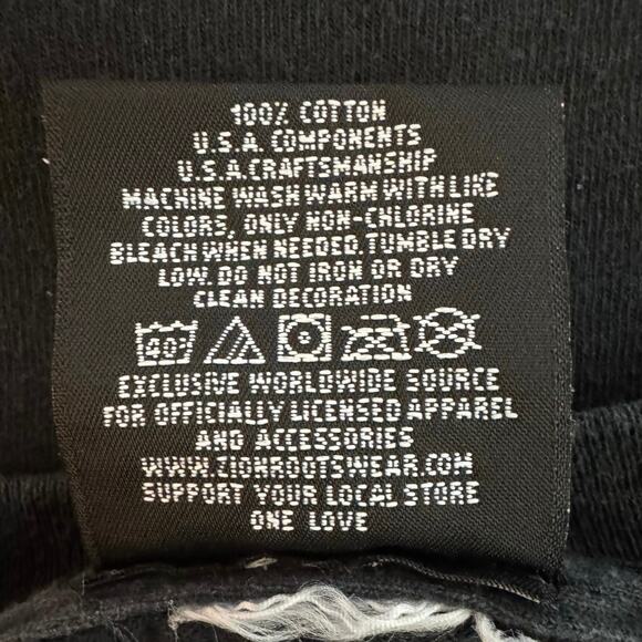 Band x Tee VTG Y2K (05) Zion Roots Wear Marvin Gaye Retro 1976 T-Shirt Medium - Picture 6 of 8